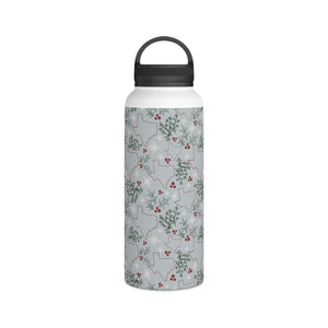 Texas Christmas Handle Lid Water Bottle