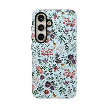 Load image into Gallery viewer, Bright Watercolor Flower - Blue Phone Case