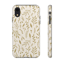 Load image into Gallery viewer, Gold Falling Leaves Phone Case