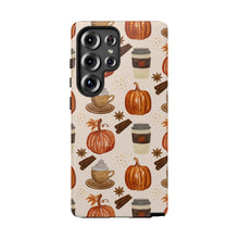 Load image into Gallery viewer, Pumpkin Spice Coffee Phone Case