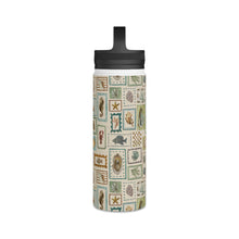 Load image into Gallery viewer, Seaside Stamps Handle Lid Water Bottle