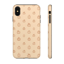 Load image into Gallery viewer, Orange Pumpkin Phone Case