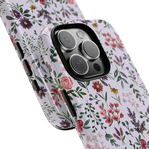 Bright Watercolor Flower - Purple Phone Case
