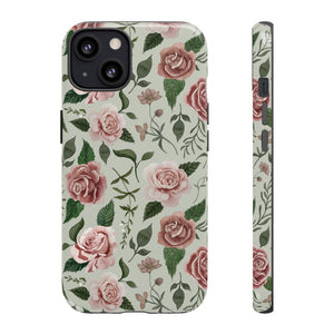 Wild Flower Roses Phone Case