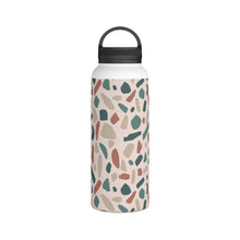 Load image into Gallery viewer, Warm Terrazzo Handle Lid Water Bottle