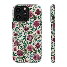 Load image into Gallery viewer, Magenta Floral Eucalyptus Phone Case