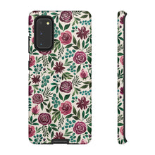 Load image into Gallery viewer, Magenta Floral Eucalyptus Phone Case