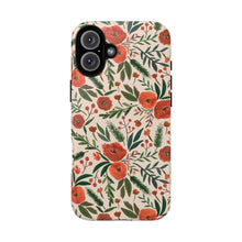 Load image into Gallery viewer, Christmas Floral Phone Case