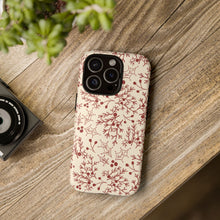 Load image into Gallery viewer, Red Christmas Branch Phone Case