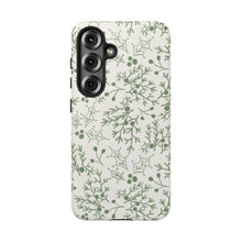 Load image into Gallery viewer, Green Christmas Branch Phone Case