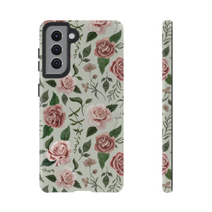 Wild Flower Roses Phone Case
