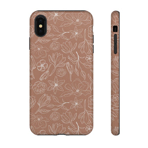 Copper Magnolia Phone Case