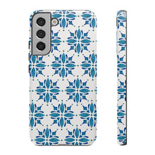 Load image into Gallery viewer, Blue Tile Phone Case
