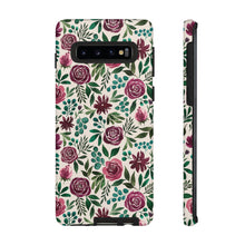 Load image into Gallery viewer, Magenta Floral Eucalyptus Phone Case