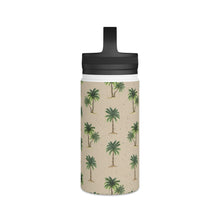Load image into Gallery viewer, Palm Tree Handle Lid Water Bottle