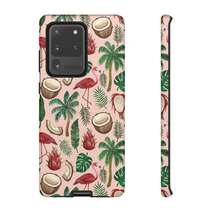 Flamingo Coconut Phone Case