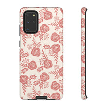 Load image into Gallery viewer, Warm Pink Floral Phone Case