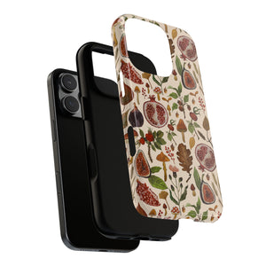 Rose Hips, Fruit and Leaves Phone Case
