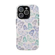 Load image into Gallery viewer, Purple and Green Butterfly Phone Case
