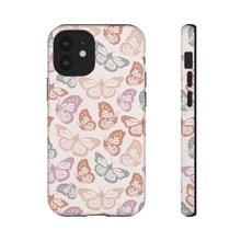 Load image into Gallery viewer, Orange and Pink Butterfly Phone Case