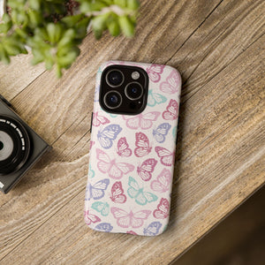 Pink Butterfly Phone Case