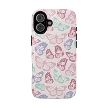 Load image into Gallery viewer, Pink Butterfly Phone Case