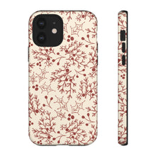 Load image into Gallery viewer, Red Christmas Branch Phone Case