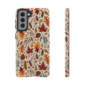 Watercolor Fall Leaves Phone Case