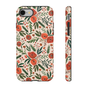 Christmas Floral Phone Case