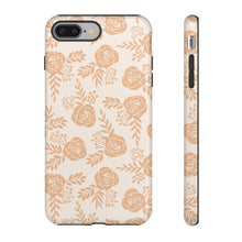 Load image into Gallery viewer, Light Orange Floral Phone Case