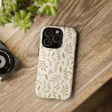 Load image into Gallery viewer, Gold Falling Leaves Phone Case