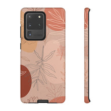 Load image into Gallery viewer, Pink Abstract Desert Leaf Phone Case