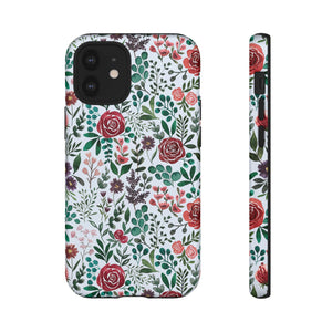 Pink and Purple Flowers Phone Case