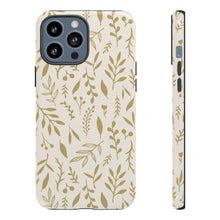 Load image into Gallery viewer, Gold Falling Leaves Phone Case