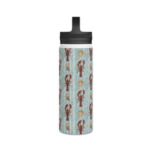 Load image into Gallery viewer, Lobster Handle Lid Water Bottle