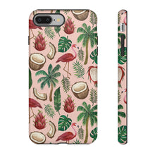 Load image into Gallery viewer, Flamingo Coconut Phone Case