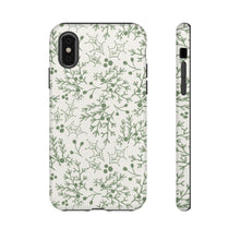 Load image into Gallery viewer, Green Christmas Branch Phone Case