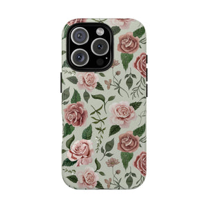 Wild Flower Roses Phone Case