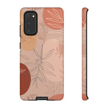 Load image into Gallery viewer, Pink Abstract Desert Leaf Phone Case