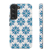 Load image into Gallery viewer, Blue Tile Phone Case