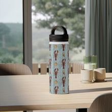 Load image into Gallery viewer, Lobster Handle Lid Water Bottle