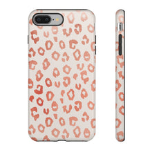 Load image into Gallery viewer, Rose Gold Leopard Print Phone Case