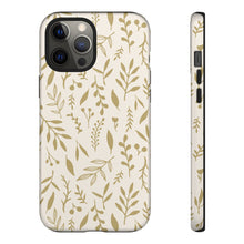 Load image into Gallery viewer, Gold Falling Leaves Phone Case