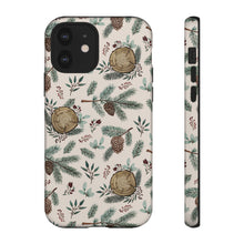 Load image into Gallery viewer, Winter Branches, Berries and Pine Cones Phone Case