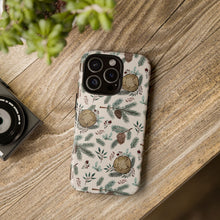Load image into Gallery viewer, Winter Branches, Berries and Pine Cones Phone Case