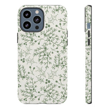 Load image into Gallery viewer, Green Christmas Branch Phone Case