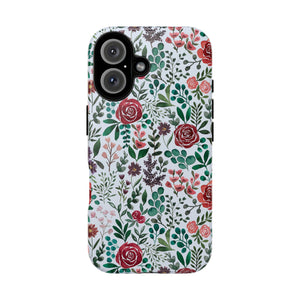Pink and Purple Flowers Phone Case