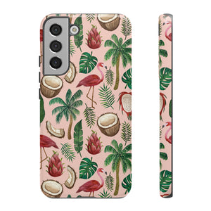 Flamingo Coconut Phone Case