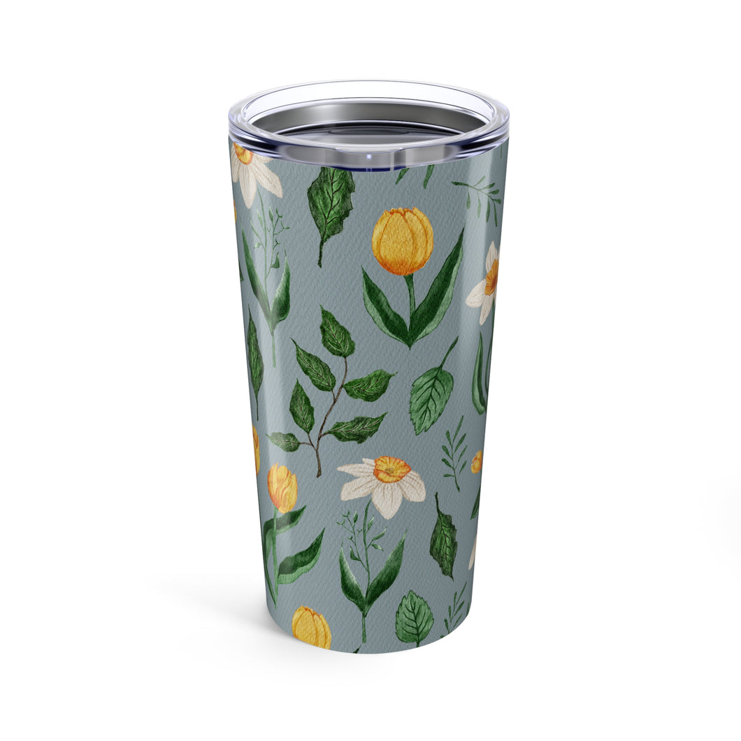 Daffodils and Tulips Travel Mug
