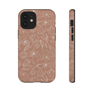 Copper Magnolia Phone Case